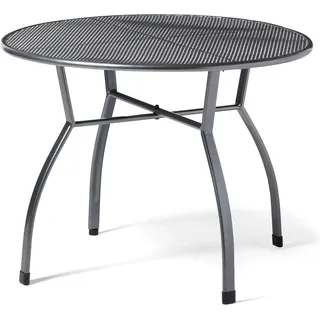 Greemotion Toulouse Gartentisch Ø 100 x 72 cm Grau