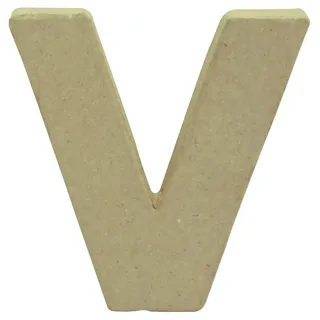 Décopatch AC834C - Kleiner Buchstabe aus Pappmaché, v 1,5x8,5x8,5cm, perfekte Deko für das Zuhause, 1 Stück