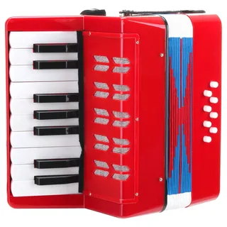 Classic Cantabile Bambino Kinder-Akkordeon 8 Bässe Rot