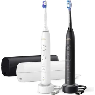 Sonicare 7100 Series HX7429/02 + 2. Handstück Schwarz/Weiß