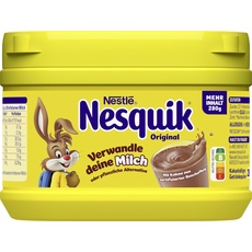 Nestlé NESQUIK kakaohaltiges Getränkepulver zum Einrühren in Milch, 1er Pack (1 x 280g)