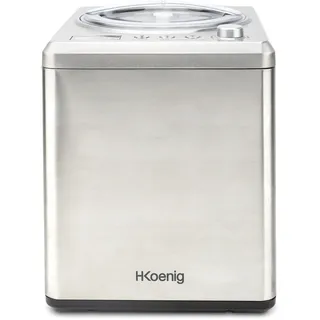 h.koenig Eismaschine 2 L - Silber