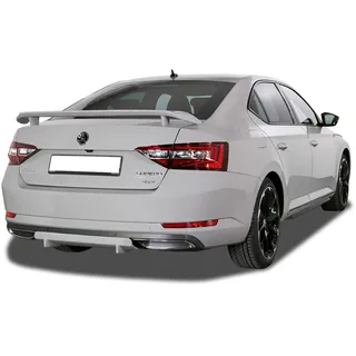 RDX Heckschürzenansatz 'Diffuser U-Diff XL' passgenau | kompatibel mit Skoda Superb III (3V) 2015- (PU)