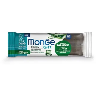 MONGE Dog Adult Meat bars Skin support Lachs mit Aloe vera 2x40 g