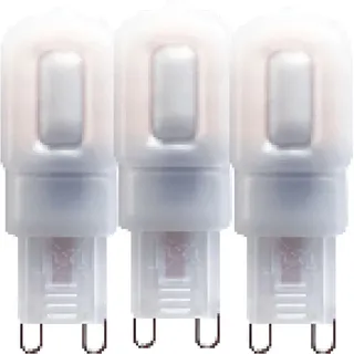 Shada LED-Leuchtmittel SMD G9 Kapsel 2,5 W 240 lm 3er-Set