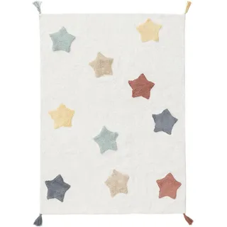 Lytte Kinderteppich waschbar Stars Multicolor 150x220 cm , Textil , Rechteckig , 150x220 cm , Oeko-Tex® Standard 100 , für Fußbodenheizung geeignet , Teppiche und Böden, Teppiche, Kinderteppiche