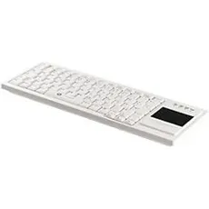 CleanType Xtra Touch WL - Tastatur - 75 % (Compact TKL) - mit Touchpad - kabellos - 2.4 GHz