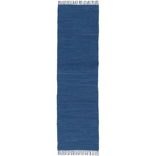 Pergamon Jolly Cotton Teppichläufer 90 x 160 cm Blau