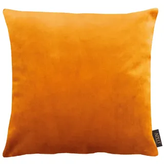 Apelt Zierkissen , Orange , Textil , Uni , Füllung: Vlies,Vlies , quadratisch , 45x45 cm , Oeko-Tex® Standard 100 , pflegeleicht , Heimtextilien, Wohntextilien, Kissen, Zierkissen