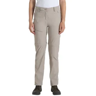 Craghoppers Nosilife Pro Convertible Trouser III Zip-Off-Hose Soft Mushroom 36