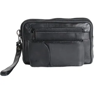 Sotala Herren Handgelenktasche Tasche Echt Leder Geld Herrentasche Handtasche Bag Umhängetasche