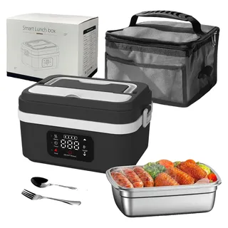 Elektrische Lunchbox, schnelles Heizen, 4000mAh Batterie, 1L/60W
