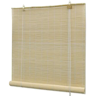 dkd-home-decor Bambusrollo Rollo Natur 150 x 160 cm - Braun