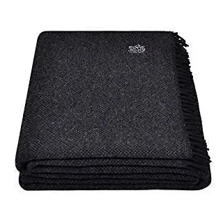 Zoeppritz Basis Must Relax slate plaid 975 100% Virgin Wool 130x190 512050 slate