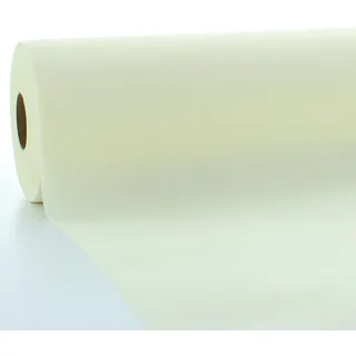 Sovie HORECA Linclass Airlaid Tischdeckenrolle Champagner - Tischdecke 118cm x 25m - Einfarbige Papiertischdecke Rolle - Ideal für Party & Hochzeit