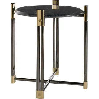 Beistelltisch Couchtisch Designertisch Wohnzimmertisch Couchtische runder Tisch - Schwarz