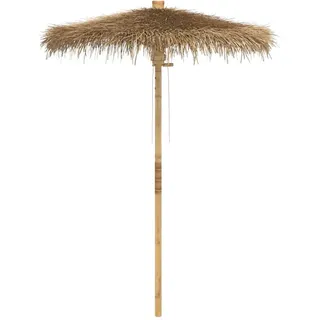 vidaXL Tiki-Schirm 150 cm Beige