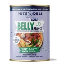 "Belly Balance" Wildschwein – stärkt wissenschaftlich bewiesen die Verdauung - 400g / 6er Pack