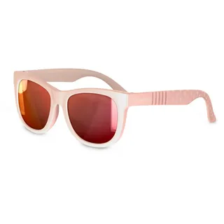 SUAVINEX, Sonnenbrille für Babys 0-12 Monate, Neugeborene, Polarisiert, mit UV 400 Filter, 100 Prozent UVA- und UVB-Schutz, mit Schutzhülle, sehr Flexibel und Leicht, Quadratische Form, Pink