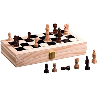 Piatnik Schachkassette in Buchoptik, 28cm x 28cm