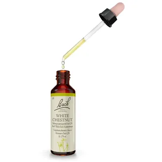 Original Bachblüten Tropfen Nr. 35 White Chestnut: Geistige Ruhe & klare Gedanken mit Bach-Blüte Weiße Kastanie, 20ml