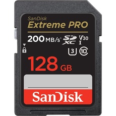 SanDisk Extreme Pro (SD, 128 GB, U3, UHS-I), Speicherkarte