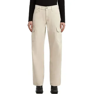 8719965012981 G-Star Damen Judee Low Waist Cargo Pants, Beige (Dk Brick Gd D24673-e078-d848), 27W / 32L EU