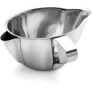 Weis Trenn-Sauciere 500ml Edelstahl Silber, Maße: 17,2cm x 15cm x 6,3cm, 15829