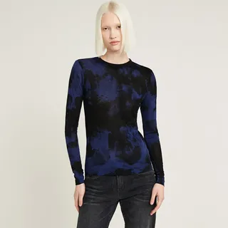 G-Star für Damen. D23871-C565-G271 Vintage Wash Top blau XL