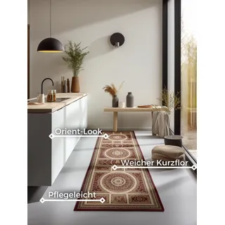 Northrugs Teppich »Guzara« rechteckig 8 mm Höhe Orient Optik, Läufer, strapazierfähig, pflegeleicht, robust