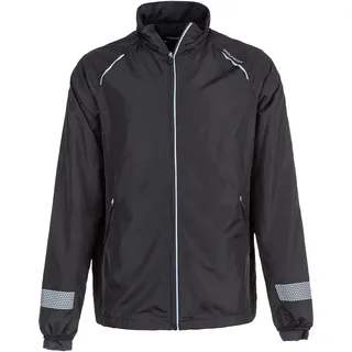 endurance Herren Laufjacke Earlington I Reflektierende Sportjacke I Trainingsjacke für Männer 1001 Black 2XL