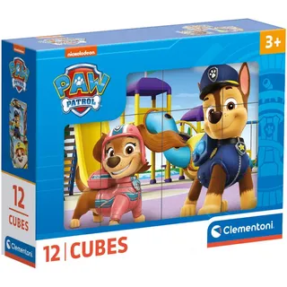 CLEMENTONI Würfelpuzzle "Paw Patrol" Made in Europe, bunt