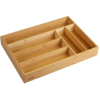KESPER Besteckkasten FSC®-Bambus 35,5 x 25,5 cm mit 6 Fächern
