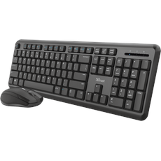 Bild von TKM-350 Wireless Silent Keyboard and Mouse Set, USB, DE (24011)