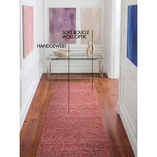 Ted Baker Portobello Teppichläufer 80 x 200 cm Dunkelpink