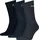 Socken 3er Pack Dunkelblau/Blau/Hellblau 39-42