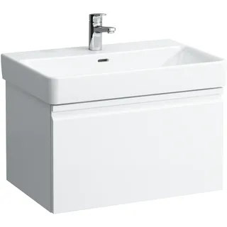 LAUFEN PRO S Waschtischunterschrank, 1 Schublade, zu Waschtisch H810967, 665x450x390mm, H4834510964631, Farbe: Snow (weiß matt)