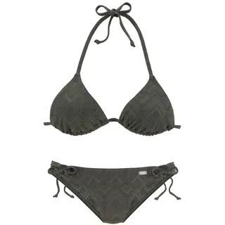 Buffalo Triangel-Bikini Damen oliv Gr.38 Cup C/D