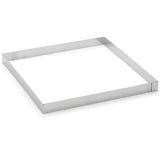 De Buyer 3905.20 Tortenringe aus Edelstahl, Höhe 2 Cm 20Cm