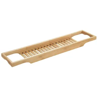 Wenko Badewannenablage Bambusa braun