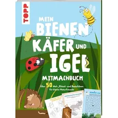 Mein Bienen, Käfer und Igel-Mitmachbuch