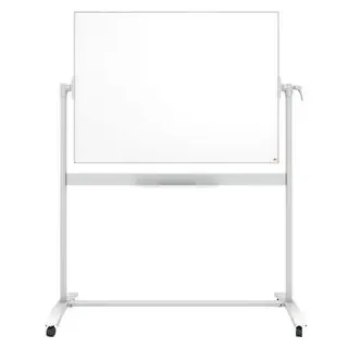 NOBO mobiles Whiteboard 120,0 x 90,0 cm weiß lackierter Stahl