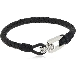 Tommy Hilfiger Jewelry Armband für Herren aus Leder Schwarz - 2701012
