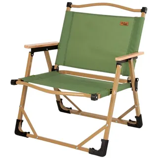Aktive Campingstuhl Glamping Grün/Braun