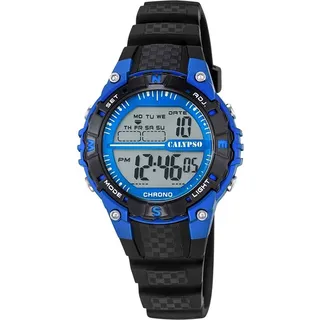 Calypso Kinderuhr K5684/5 schwarz blau Teenager - Schwarz, Blau