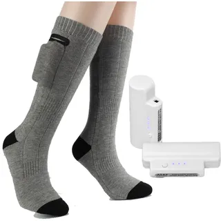 INF Batteriebeheizte Strümpfe 2200 mAh Grau