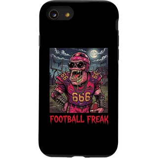 Hülle für iPhone SE (2020) / 7/8 Football Freak Zombie Fußballspieler Teamtrainer Gruselig