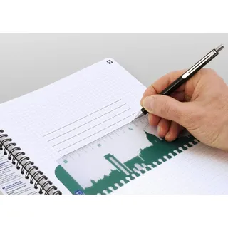 Oxford 100104364 Notizbuch A4+ kariert Weicher Einband)