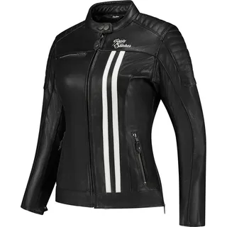Rusty Stitches Alice Jacke Schwarz/Weiß 42