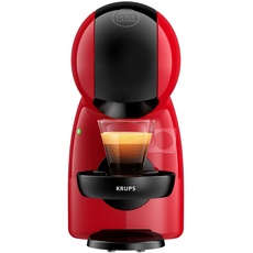 Bild Nescafé Dolce Gusto Piccolo XS Kaffeekapselmaschine | 15 Bar | ultra-kompakt | Hochdruck-Espresso | über 30 Kaffeekreationen | Auto-Abschaltung | Rot/Schwarz